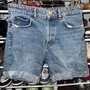 Denim Blue Jean Shorts